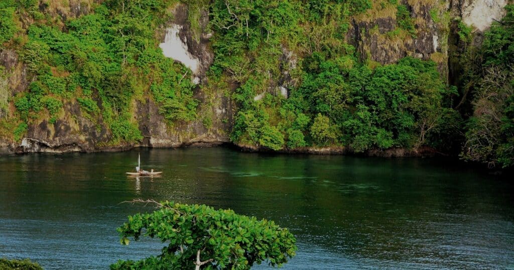 Tufi Fjord, Papua New Guinea, visit on the Paspaley Pearl with Pearl Expeditions