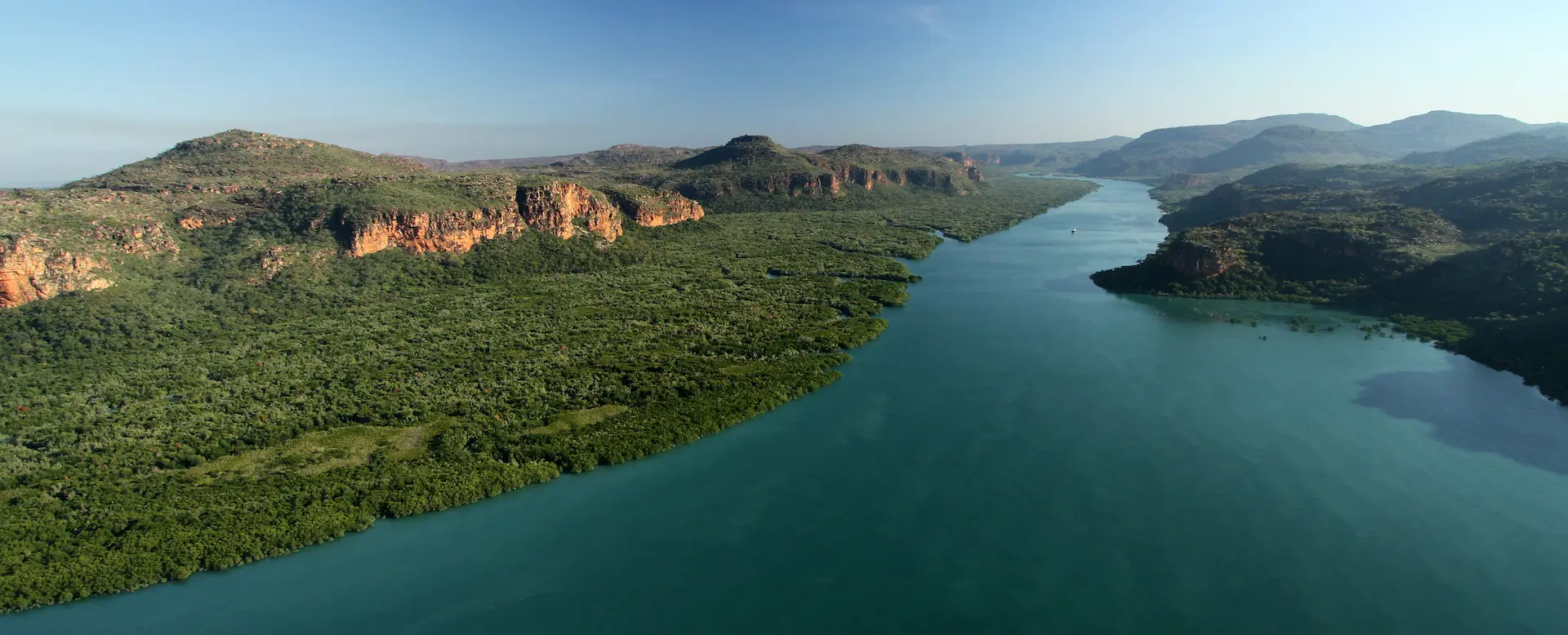 Prince Frederick Harbour, one of the key locations visited by Pearl Expeditions trips to the Kimberley region of Australia